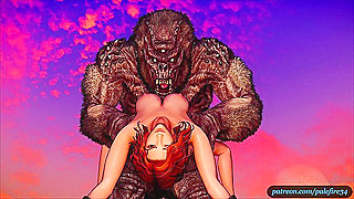 Monster Sex Cum Inflation Madness in Borderlands Universe