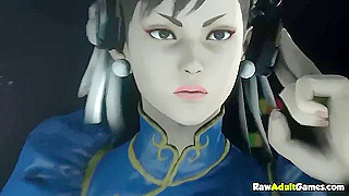 Chun-Li Dominated After Defeat – Strapped Power Thrusts
