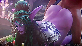 Tyrande Whispers Desire in Steamy Warcraft 3D Porn Fantasy