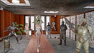 Vault-Tec Lingerie Runway: Softcore Seduction in Fallout 4 Fashion Show