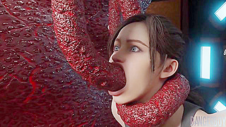Claires Out-of-This-World Double Penetration Tentacle Encounter – Into Space 1