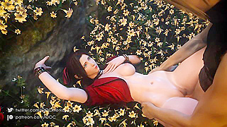 Rinoa Hearts Sealed by Fiery Outdoor Encounter Steamy Creampie