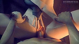 Ethan Dominates Bela Dimitrescu in Steamy 3D Encounter Ending in Facial
