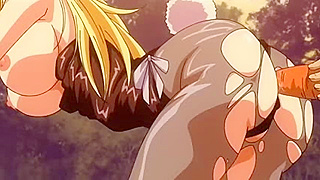 Busty Teacher Pleasured with Dual Penetration in Steamy Hentai Classroom