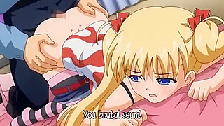 Petite Blonde Teen Torn by Demon Dads Thick Cock – Anal Breeding Madness