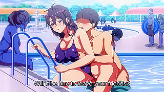 StepSon Seduces Succubus Step-StepMother in Steamy Pool Encounter – Forbidden Desires