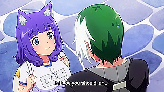 Busty Catgirl Bound and Drenched in Steamy Immoral Guild Encounter