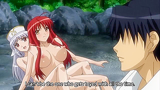 Catgirl Pins Redhead Down for Wild Beach Sex Adventure