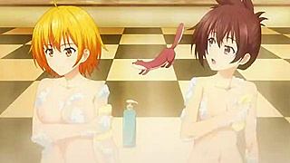 Anime Schoolgirls Share Steamy Gossip During Bath Time in Super HxEros Uncut Episode 11