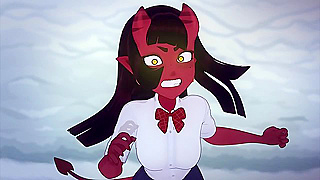 Meru the Succubus Faces Off Against Her Teacher in Steamy Climactic Battle