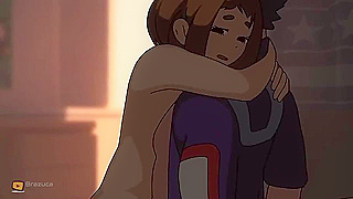 Ochako Shares Steamy Moment with Izuku in My Hero Academia Hentai Fantasy