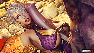Curvy Slave Pleads as Demon Claims Her With Massive Cock