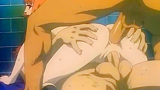 Short-Haired Beauty Double Penetrated in Mezzo Forte Hentai Adventure