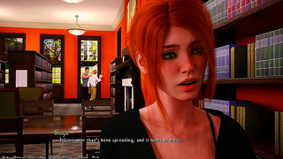 Curvy Librarian Tempts Stud With Steamy 3D Hentai Fantasy Romance