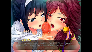 Buxom Commanders Tempt Each Other in Steamy Anime Adventure