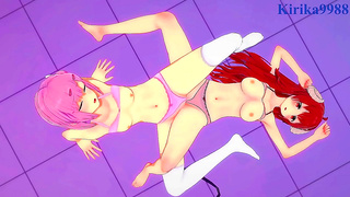 Shamiko and Momos Steamy YuruYuri Encounter – Busty Temptation Unleashed