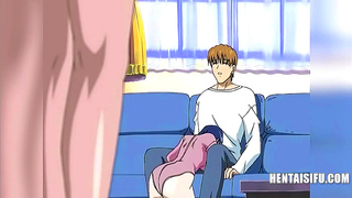 Stepmom Tempts Stepson in Steamy Hentai Encounter Full of Lust Forbidden Pleasure