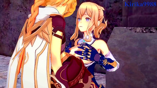 Lumine, Jean Aethers Steamy Tryst – Wild 3D Hentai Fantasy Unleashed