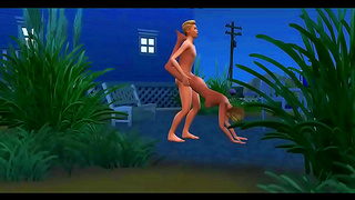 Johnny Zest Shares Steamy Romance Under Moonlight on Rooftop Escape