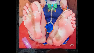 Aquas Sensual Foot Worship Leads to Steamy Hentai Pleasure