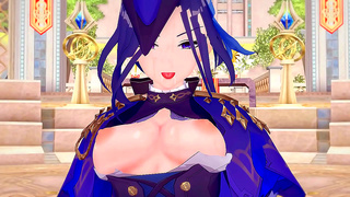 Clorinde Takes Charge with Hot Blowjob Wild Cowgirl Ride – 3D Hentai Fun
