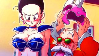 Chi-Chi Seeks Pleasure Beyond Goku with Roshis Massive Cock in Steamy Tryst
