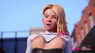 Blonde Heroine Rides Massive Cock in Steamy 3D Fantasy Encounter