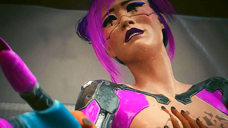 Rita Wheelers Wild Night of Neon-Fueled Lust in Cyberpunk 2077 Animation