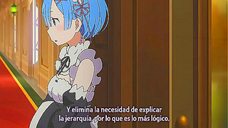 Rem Emilia Share Steamy Moments in This Hentai Anime Fantasy Featuring Dual Seduction