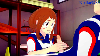Ochako Izukus Steamy 3D Encounter - My Hero Academia Forbidden Lust