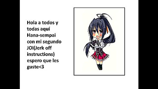 Akeno Guides You Through Steamy Solo Pleasure in Sensual Hentai Fantasy