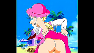 Marron Teases with Curves in Sultry Dragon Ball Moment