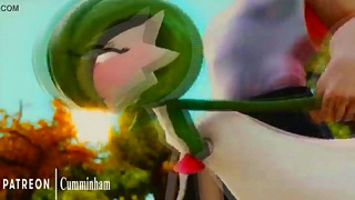 Gardevoir Enjoys Wild 3D Pokmon Action in Steamy Animation loop