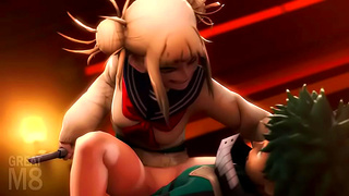 Toga Seduces Izuku in Steamy My Hero Academia Lust Encounter