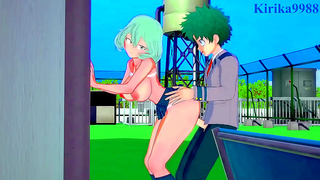 Toru Kaoruko Tempt Izuku in Steamy My Hero Academy Encounter