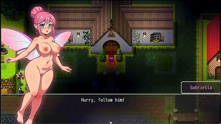 Busty Anime Babe Slips in Tub, Reveals Juicy Pussy in Steamy Scene