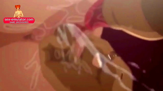 Green-Eyed Hentai Vixen Rides Wild Beats to Mind-Blowing Orgasm