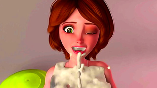 Mature Milf Guides Steamy Yoga Session Ending in Creamy 3D Hentai Climax