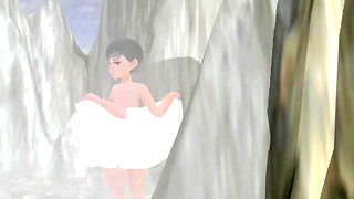Anime Babes Share Steaming Hot Springs Encounter in Secluded Retreat
