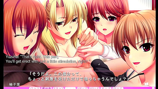 Big-Tits Harem Delivers Steamy Quadruple Handjob in Erotic Ijiru Tale