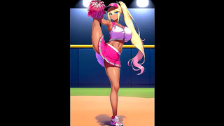 Voluptuous Anime Vixens Flaunt Busty Allure in Steamy AI Art Collection