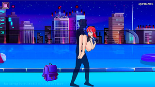 Anime Beauty Tempts in Tight Rashguard for Steamy Encounter