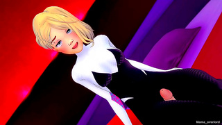 Spider-Gwen Takes Charge in Skin-Tight Suit for Steamy Love Hotel Encounter