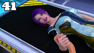 Timid Emo Boy Saved in Zero Gravity for Hot Alien Encounter