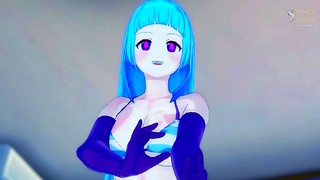 Mememe Chans Seductive Fantasy – Forbidden Pleasure in Animated Bliss