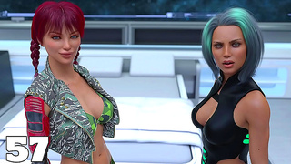 Busty Alien Queens Dominate Stranded Traveler in Cosmic Lust Adventure