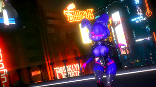 Bonnie Slays Sensual Dance Moves in K-Pop Fever Dream – FNF 3D Heat