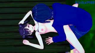 Juri Chiyokos Steamy 3D Encounter with Busty Pleasure and creampie Climax