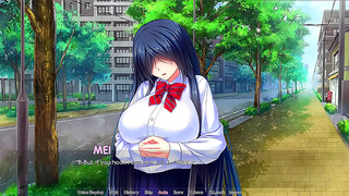Busty Anime Beauty Tempts Fate with Steamy Seduction in Forbidden Tryst