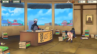 Kakashi Uncovers Secrets While Training Seductive Kunoichi Dinaki